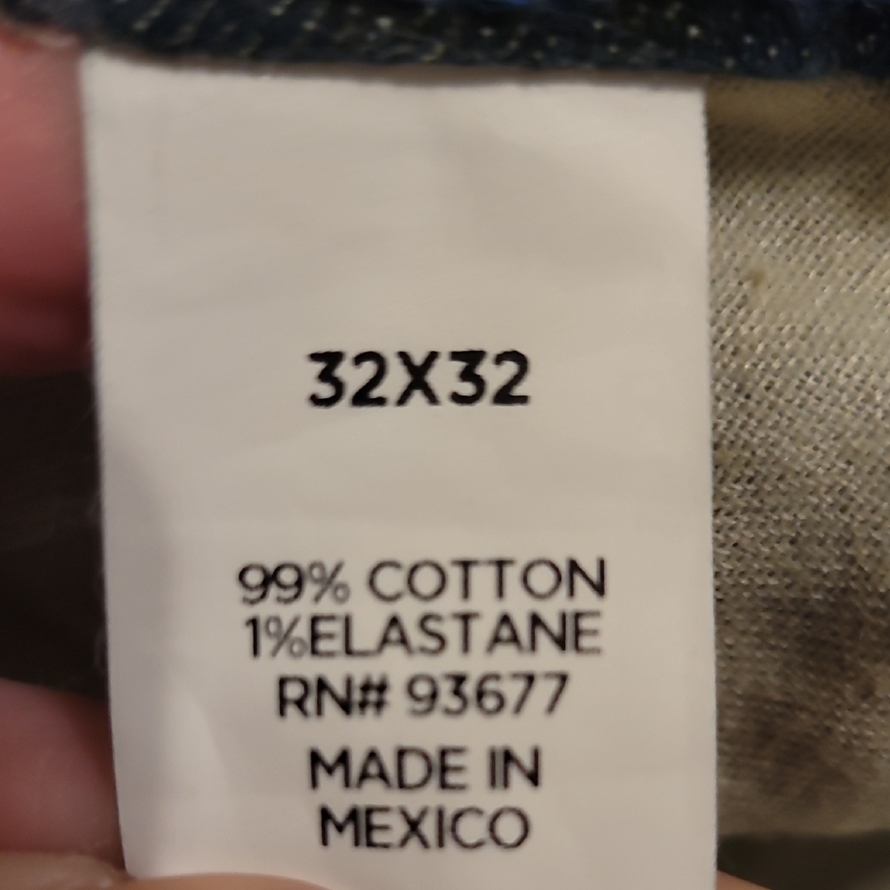 Arizona Jean Company Blue Relaxed Fit Jeans Classic Style - Picture 3 of 4